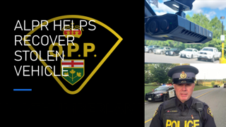 ALPR helps recover stolen vehicle