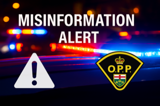 Misinformation alert