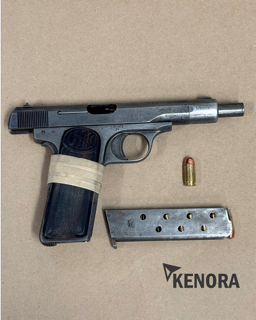 Firearm and magazine