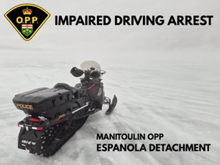 Police snowmobile