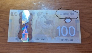 Canadian twenty-dollar bill