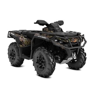 Four-wheeler with camouflage pattern