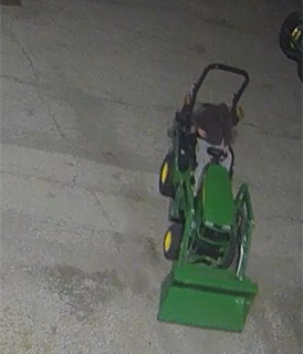 Green lawnmower