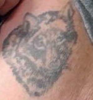 Wolf head tattoo