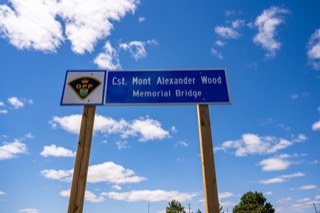 Cst. Mont Alexander Wood Memorial Bridge