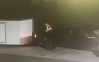 Trailer with a motorcycle on top.