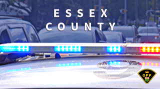 Essex County, blue and red flashing lights
