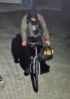 Person on bicycle